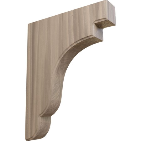Ekena Millwork 1 3/4"W x 8 1/2"D x 11"H Bedford Wood Bracket, Walnut BKTW02X09X11BEWA